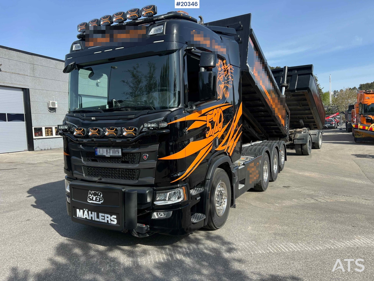 Scania R590 - Pacēlājs ar āķi: foto 2 Scania R590 - Pacēlājs ar āķi: foto 2