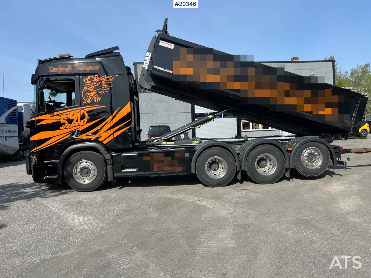 Scania R590 - Pacēlājs ar āķi: foto 5 Scania R590 - Pacēlājs ar āķi: foto 5