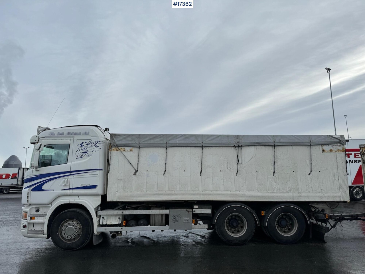 Scania R620 - Kravas automašīna ar slēgto virsbūvi: foto 2 Scania R620 - Kravas automašīna ar slēgto virsbūvi: foto 2