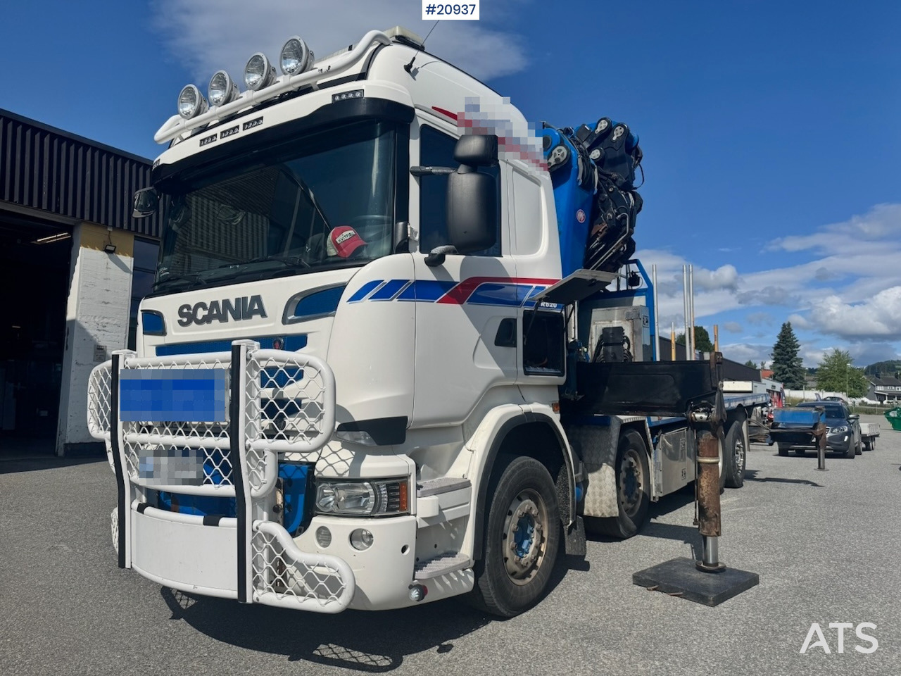 Scania R620 - Bortu kravas automašīna/ Platforma, Kravas auto ar manipulatoru: foto 3 Scania R620 - Bortu kravas automašīna/ Platforma, Kravas auto ar manipulatoru: foto 3
