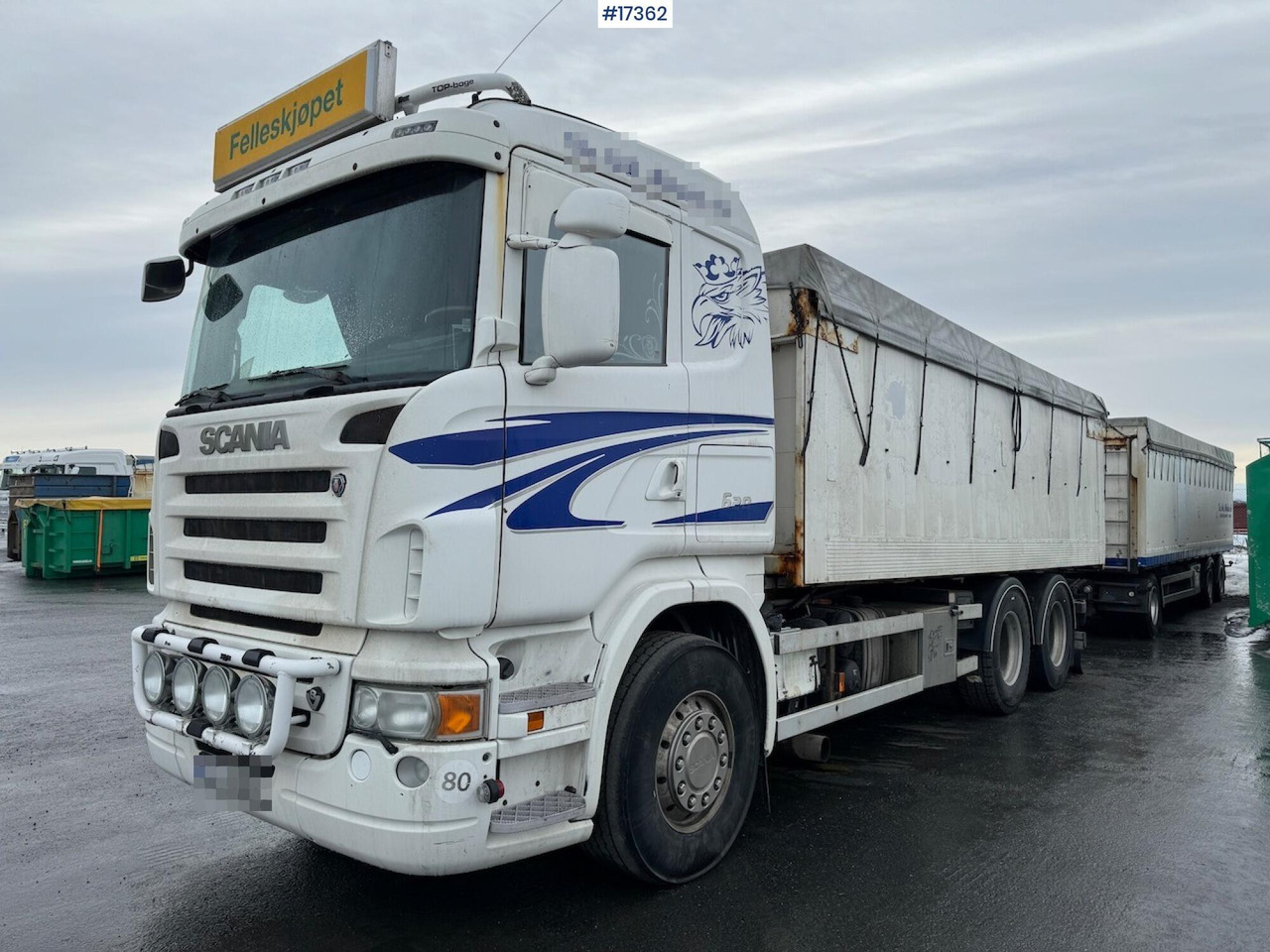 Scania R620 - Kravas automašīna ar slēgto virsbūvi: foto 1 Scania R620 - Kravas automašīna ar slēgto virsbūvi: foto 1
