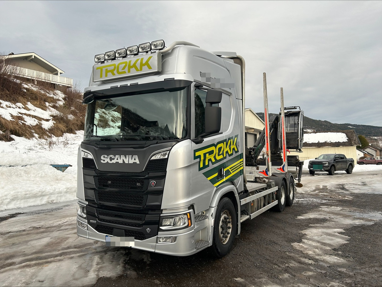 Scania R650 - Kokvedējs: foto 2 Scania R650 - Kokvedējs: foto 2