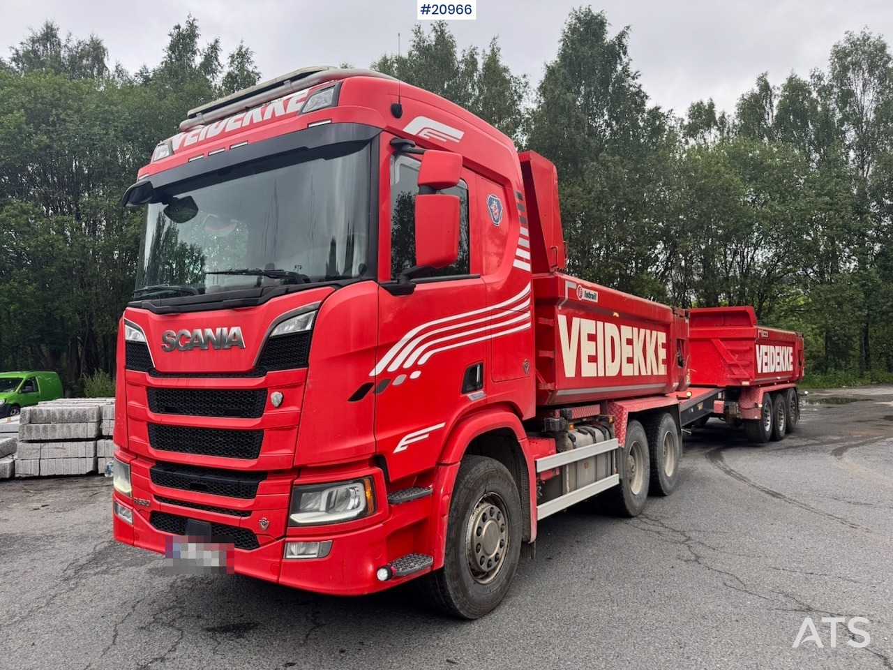 Scania R650 - Kravas automašīna pašizgāzējs: foto 1 Scania R650 - Kravas automašīna pašizgāzējs: foto 1
