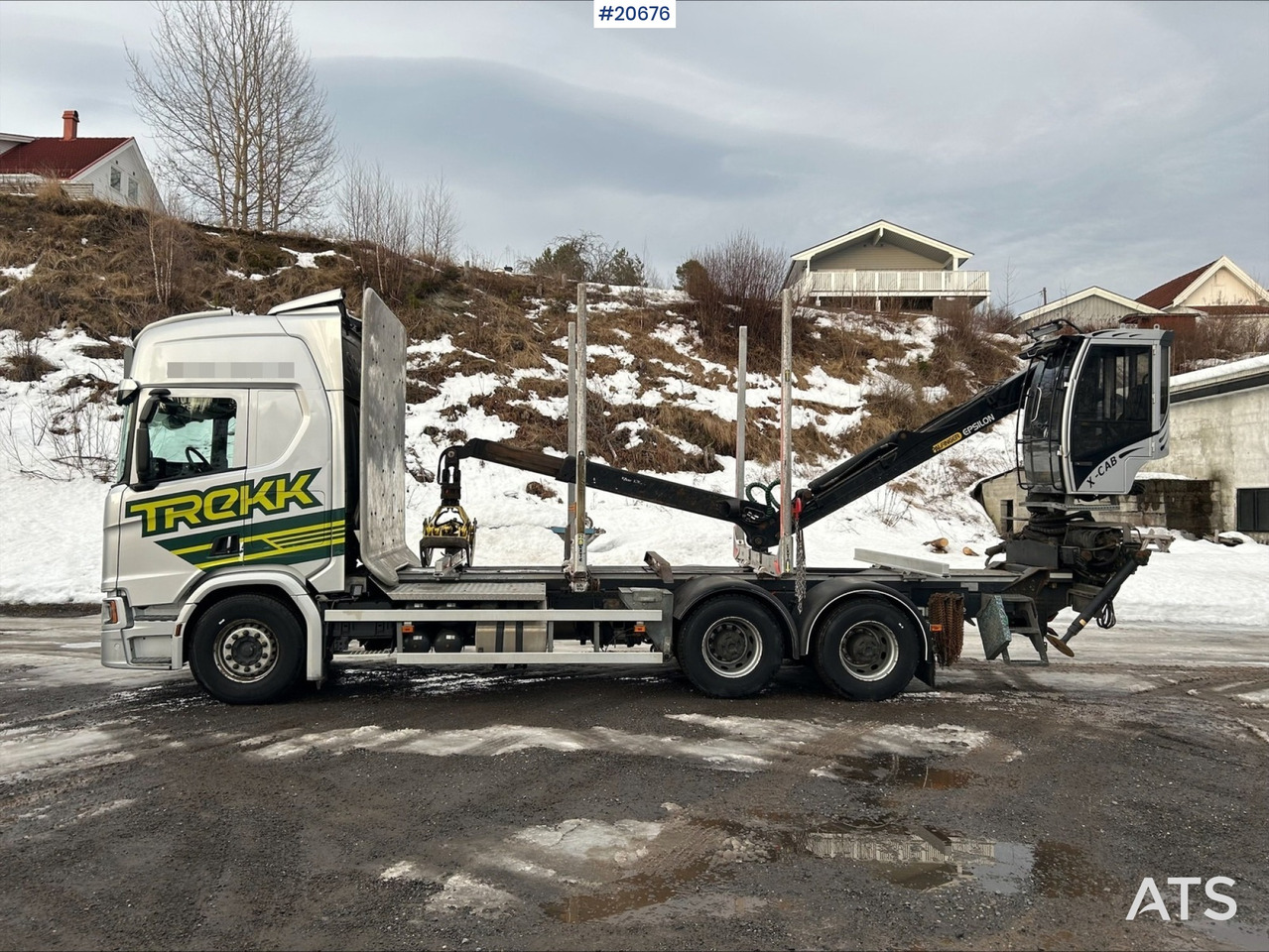 Scania R650 - Kokvedējs: foto 1 Scania R650 - Kokvedējs: foto 1
