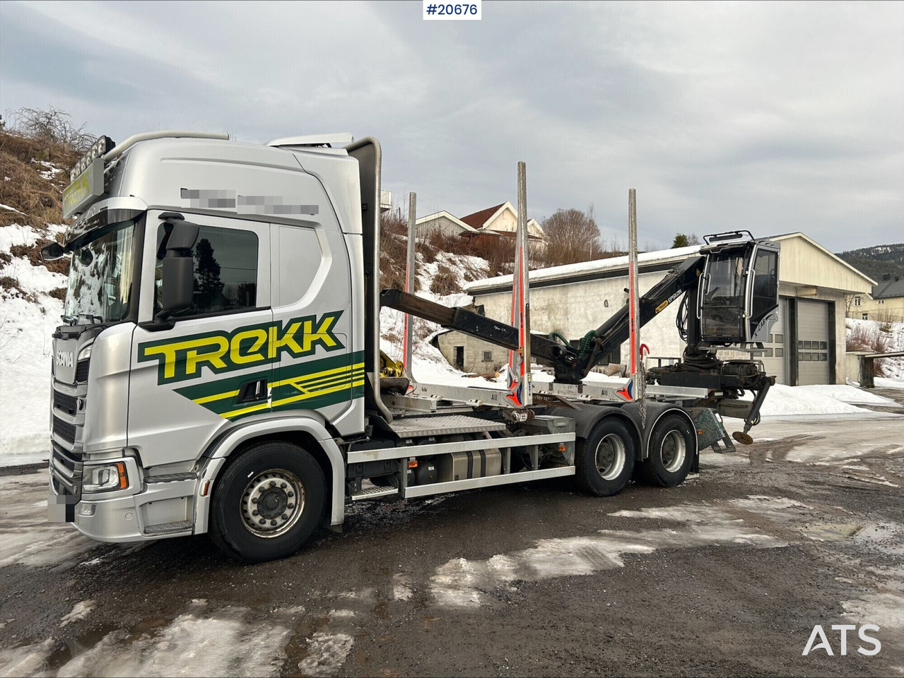 Scania R650 - Kokvedējs: foto 5 Scania R650 - Kokvedējs: foto 5