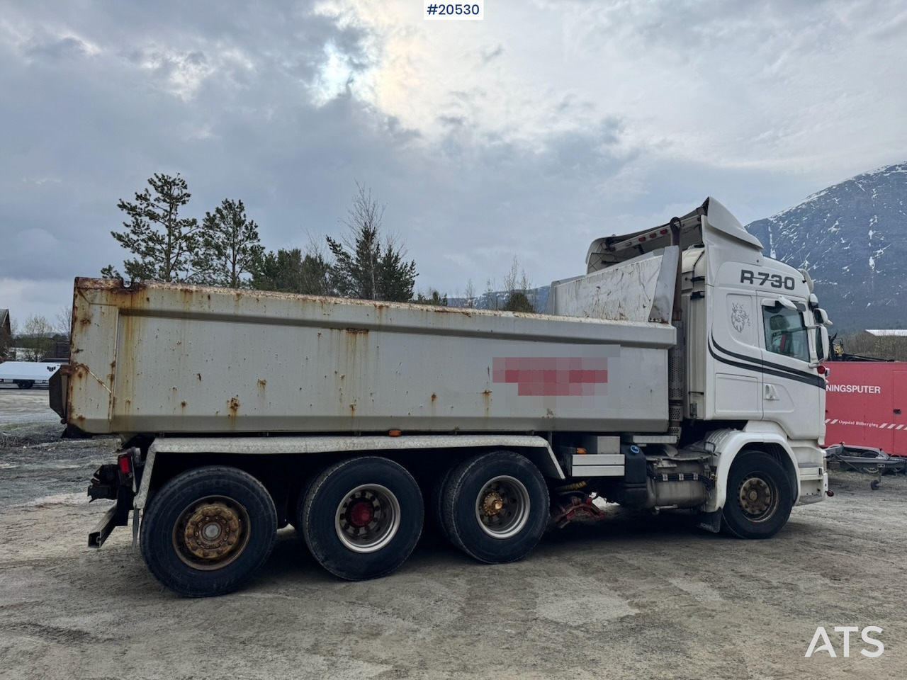 Scania R730 - Kravas automašīna pašizgāzējs: foto 3 Scania R730 - Kravas automašīna pašizgāzējs: foto 3