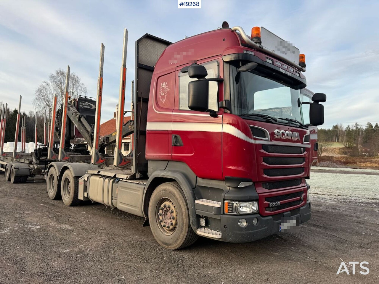 Kokvedējs Scania R730: foto 1
