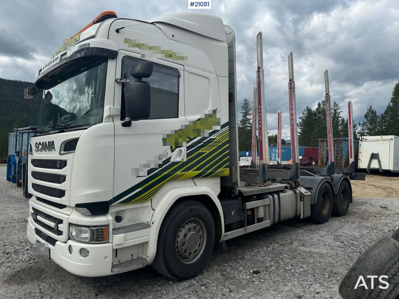 Scania R730 - Kokvedējs: foto 2 Scania R730 - Kokvedējs: foto 2