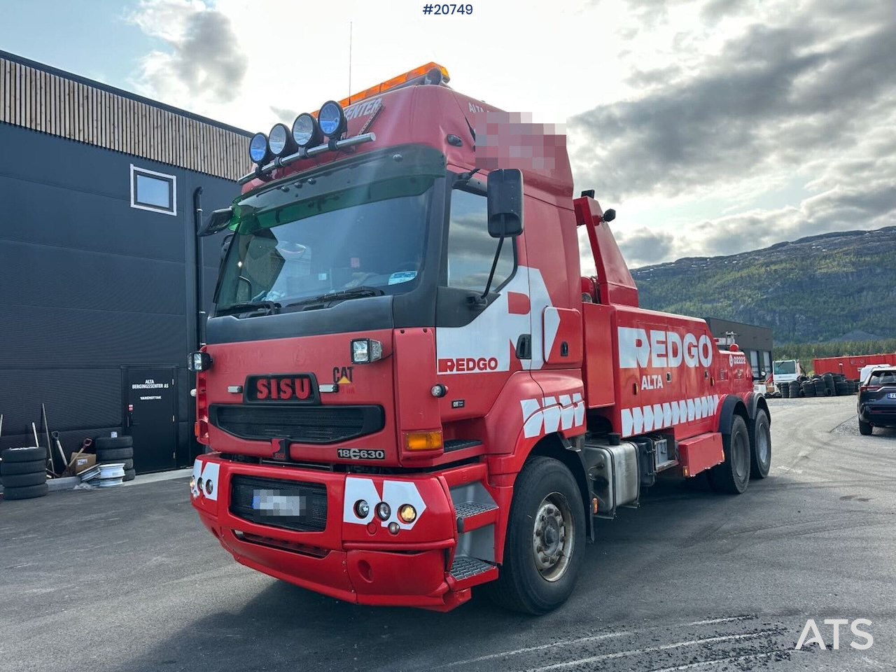 Sisu E18M 6x4 tungberger m/ EKA påbygg og kjettinger. SE VIDEO - Auto evakuators: foto 1 Sisu E18M 6x4 tungberger m/ EKA påbygg og kjettinger. SE VIDEO - Auto evakuators: foto 1