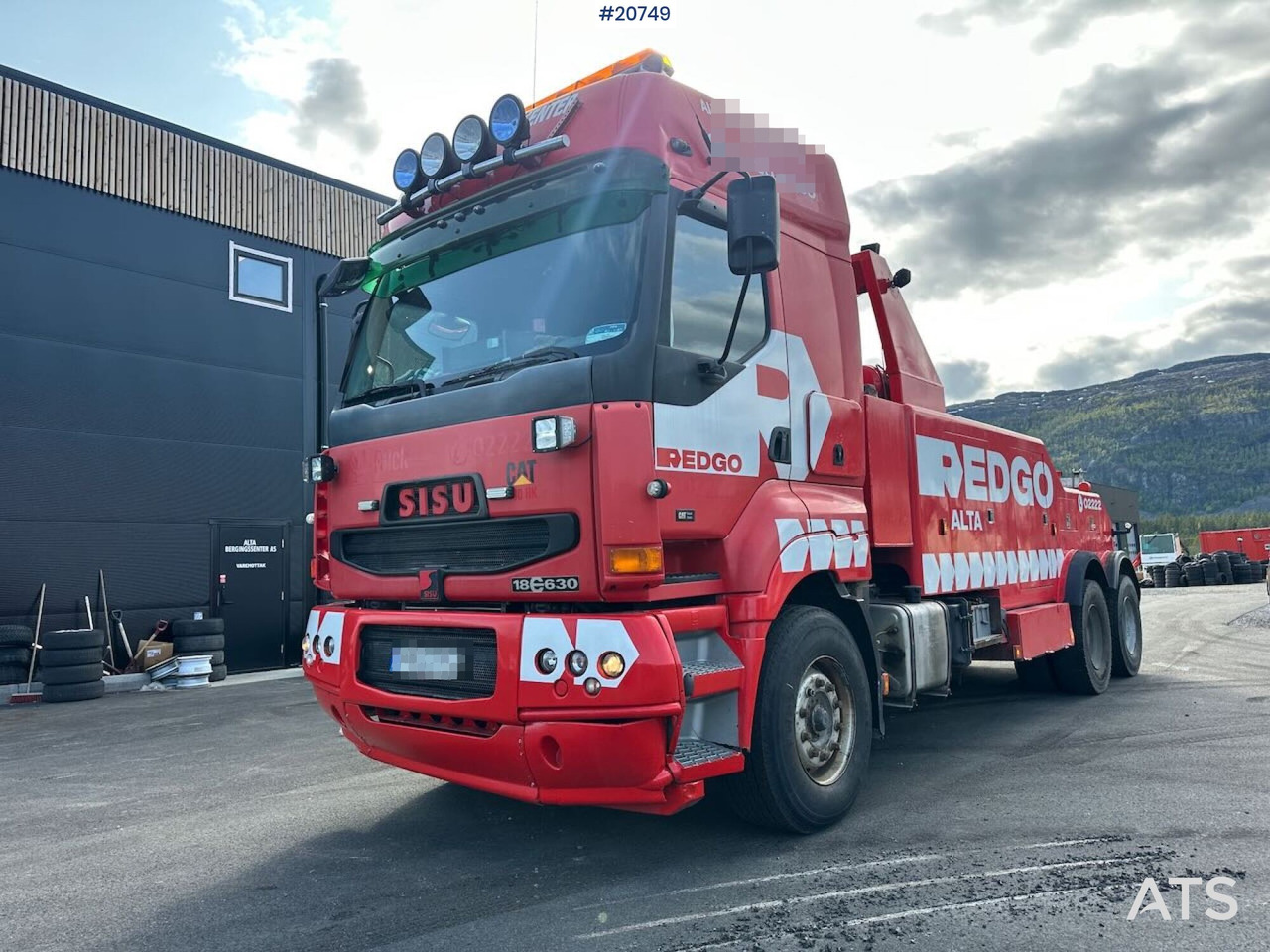 Sisu E18M 6x4 tungberger m/ EKA påbygg og kjettinger. SE VIDEO - Auto evakuators: foto 2 Sisu E18M 6x4 tungberger m/ EKA påbygg og kjettinger. SE VIDEO - Auto evakuators: foto 2