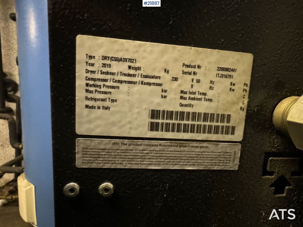 Spinn 7.5XE 500 - Gaisa kompresors: foto 2 Spinn 7.5XE 500 - Gaisa kompresors: foto 2