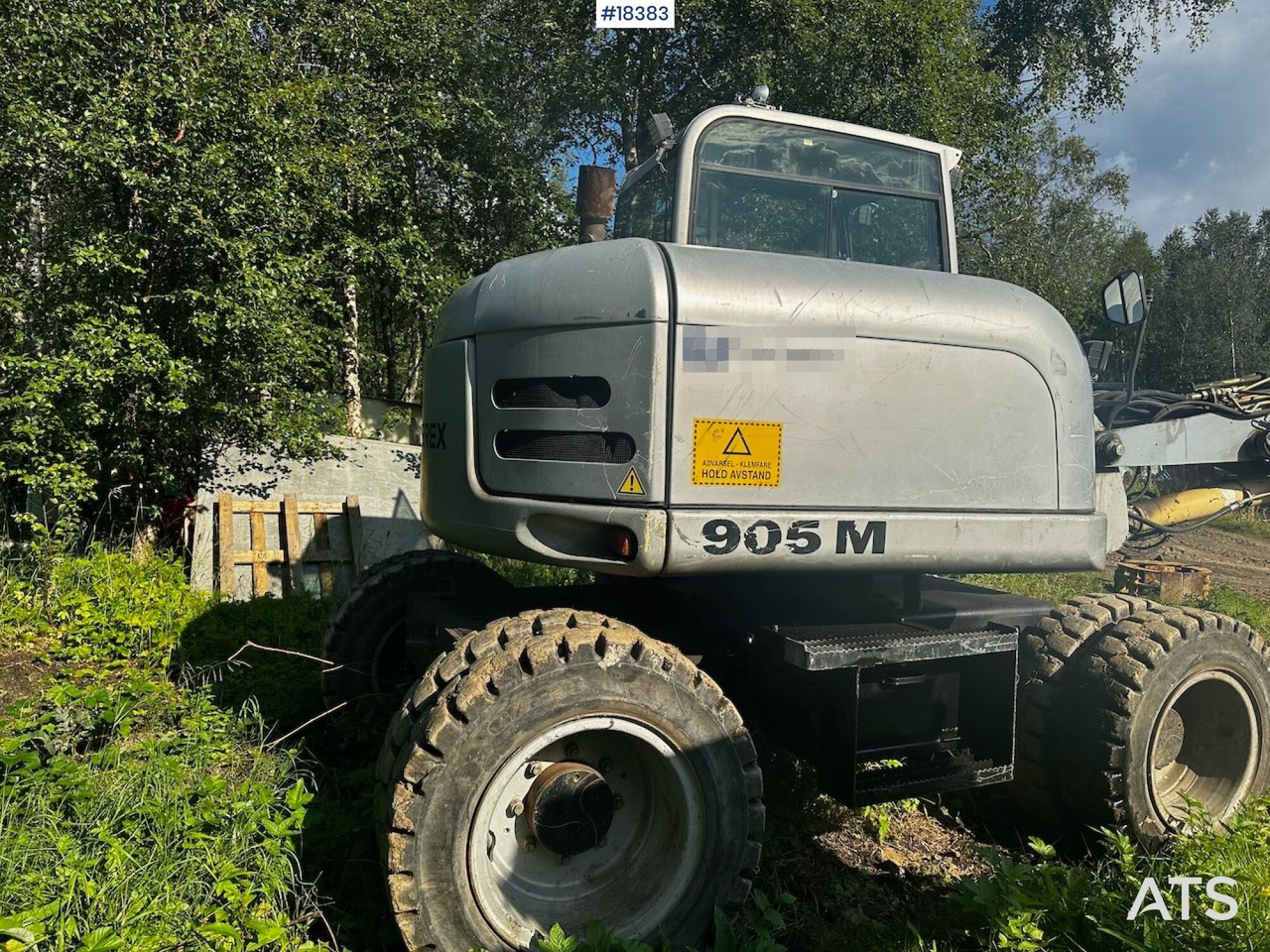 Terex 905M - Ekskavators: foto 5 Terex 905M - Ekskavators: foto 5