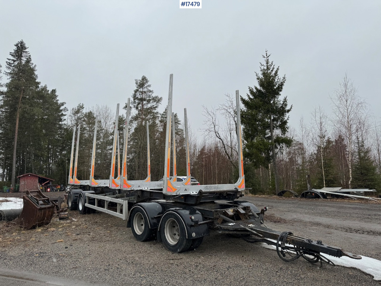 Trailer-Bygg Trailer-Bygg tømmerhenger - Kokvedēja piekabe: foto 4 Trailer-Bygg Trailer-Bygg tømmerhenger - Kokvedēja piekabe: foto 4