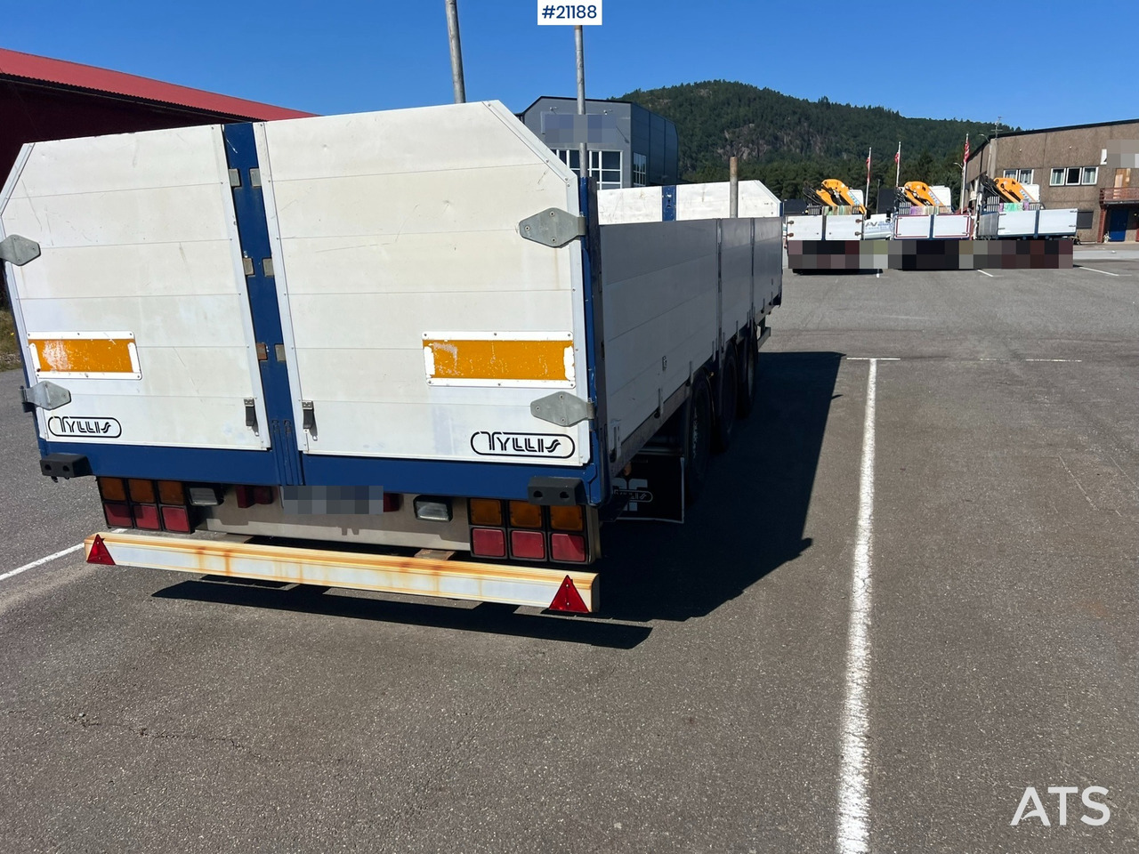 Bortu piekabe/ Platforma Tyllis 3 akslet: foto 18
