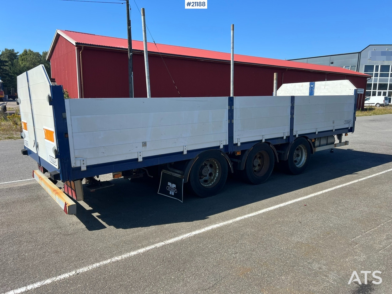 Bortu piekabe/ Platforma Tyllis 3 akslet: foto 15