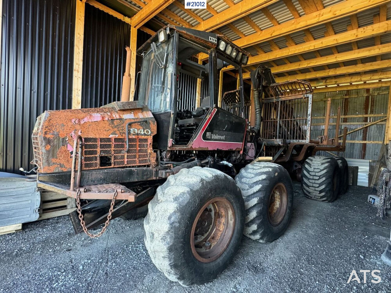 Valmet 840 - Forvarders: foto 4 Valmet 840 - Forvarders: foto 4