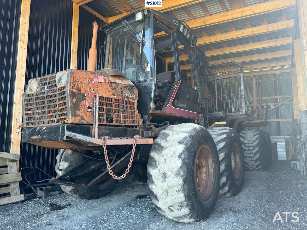 Valmet 840 - Forvarders: foto 2 Valmet 840 - Forvarders: foto 2