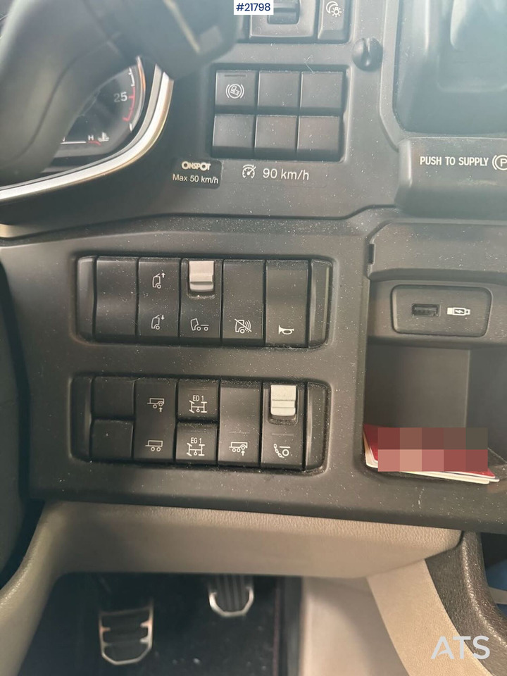 Vilcējs Scania R590 6x2 Trekkvogn m/ Walking floor hydraulikk: foto 30