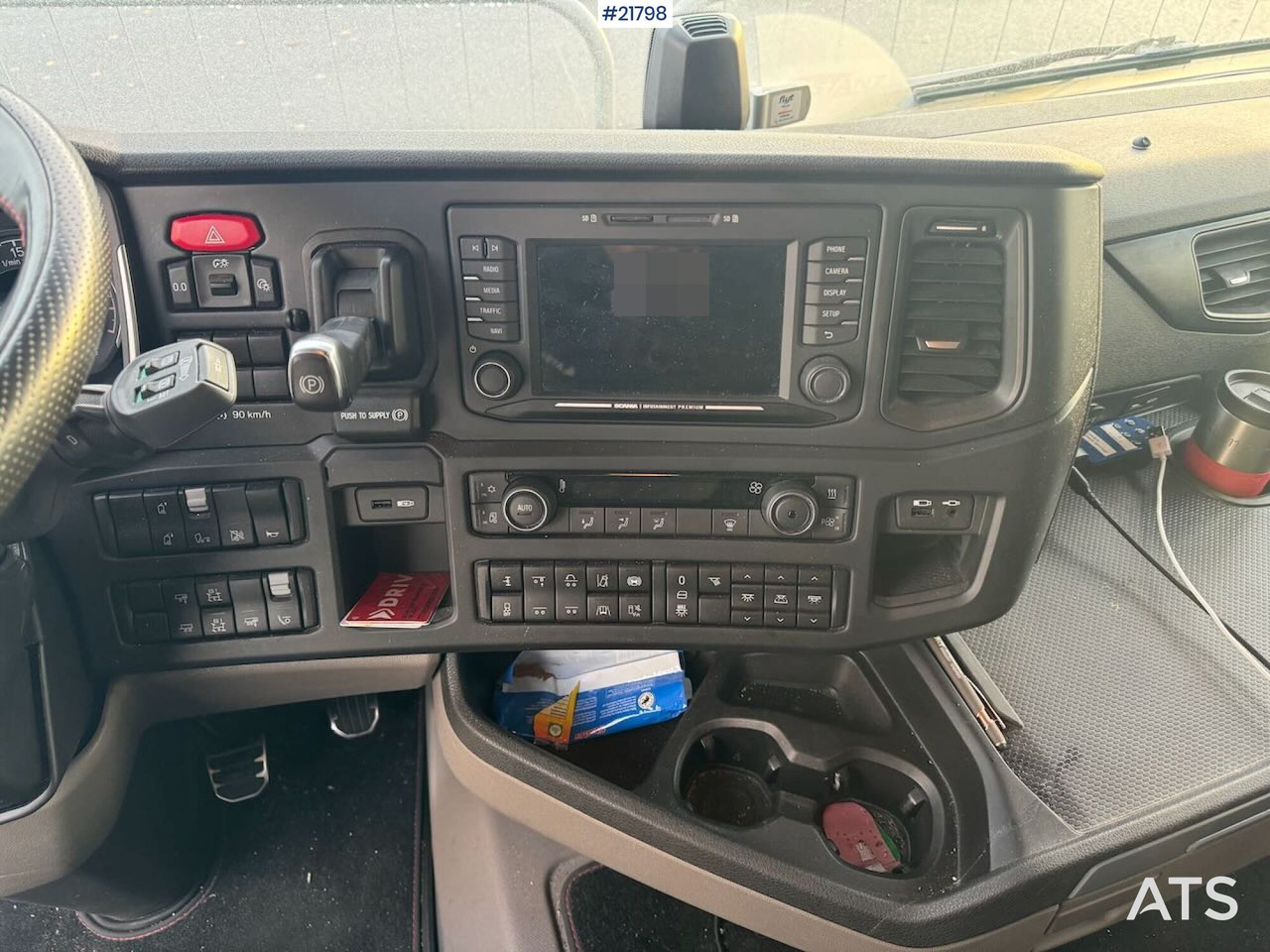 Vilcējs Scania R590 6x2 Trekkvogn m/ Walking floor hydraulikk: foto 27