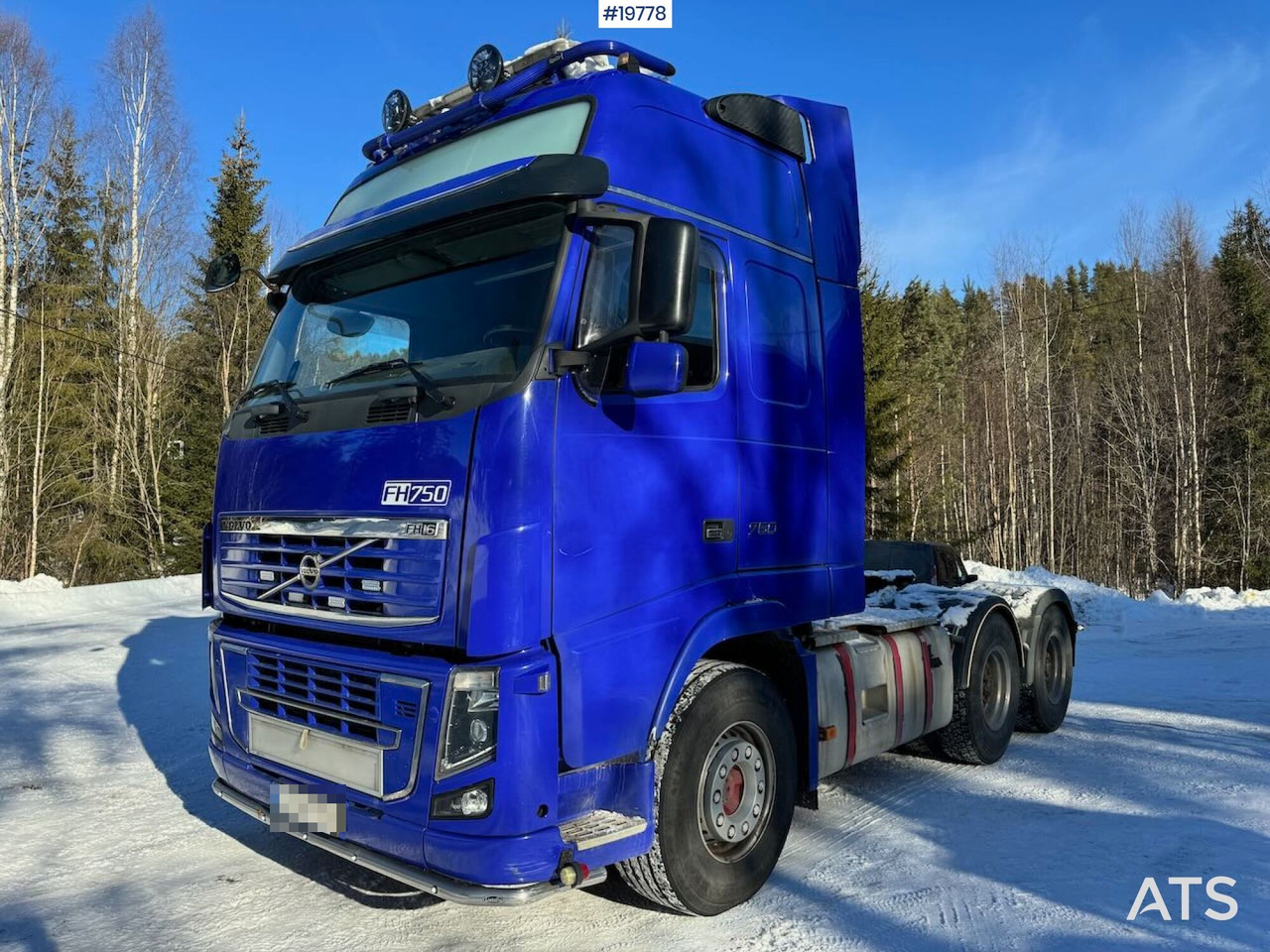 Vilcējs Volvo FH16 750: foto 10