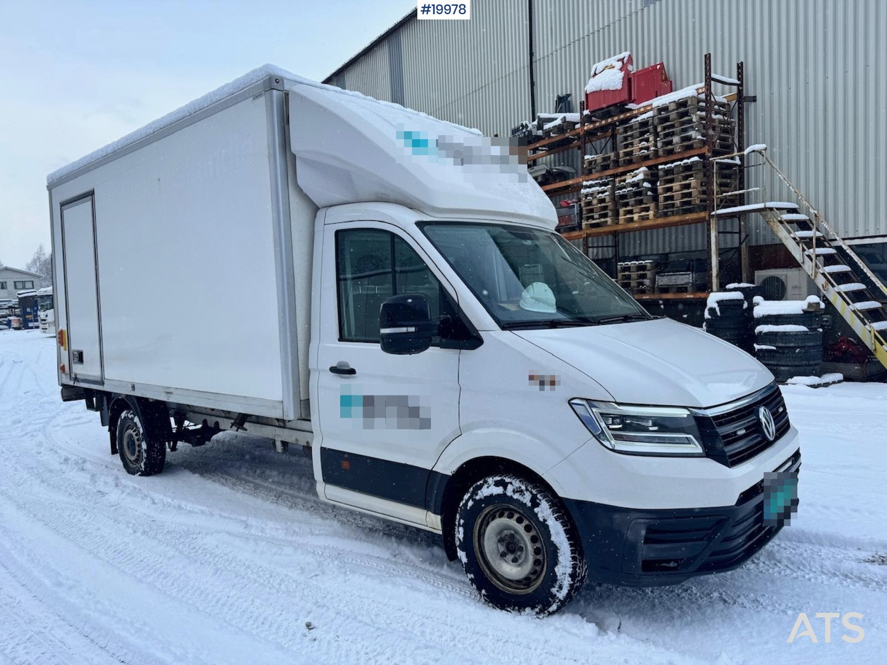 Volkswagen Crafter - Kravas automašīna ar slēgto virsbūvi: foto 1 Volkswagen Crafter - Kravas automašīna ar slēgto virsbūvi: foto 1