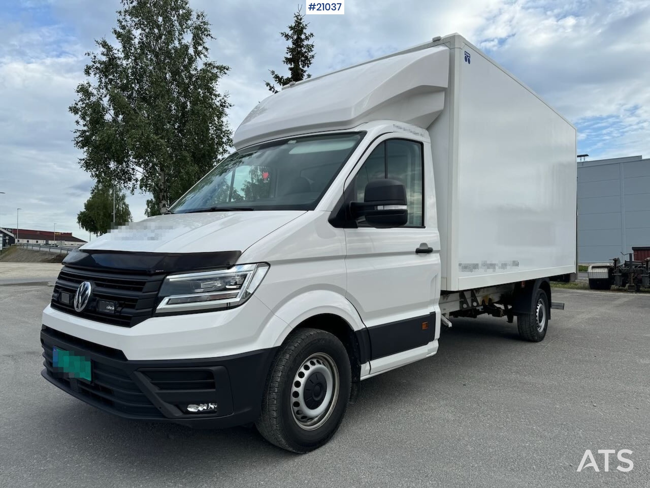 Volkswagen Crafter - Kravas automašīna ar slēgto virsbūvi: foto 1 Volkswagen Crafter - Kravas automašīna ar slēgto virsbūvi: foto 1