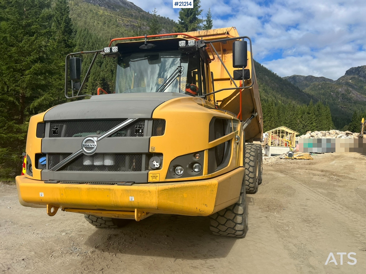 Volvo A25G - Artikulētias pašizgāzējs: foto 2 Volvo A25G - Artikulētias pašizgāzējs: foto 2