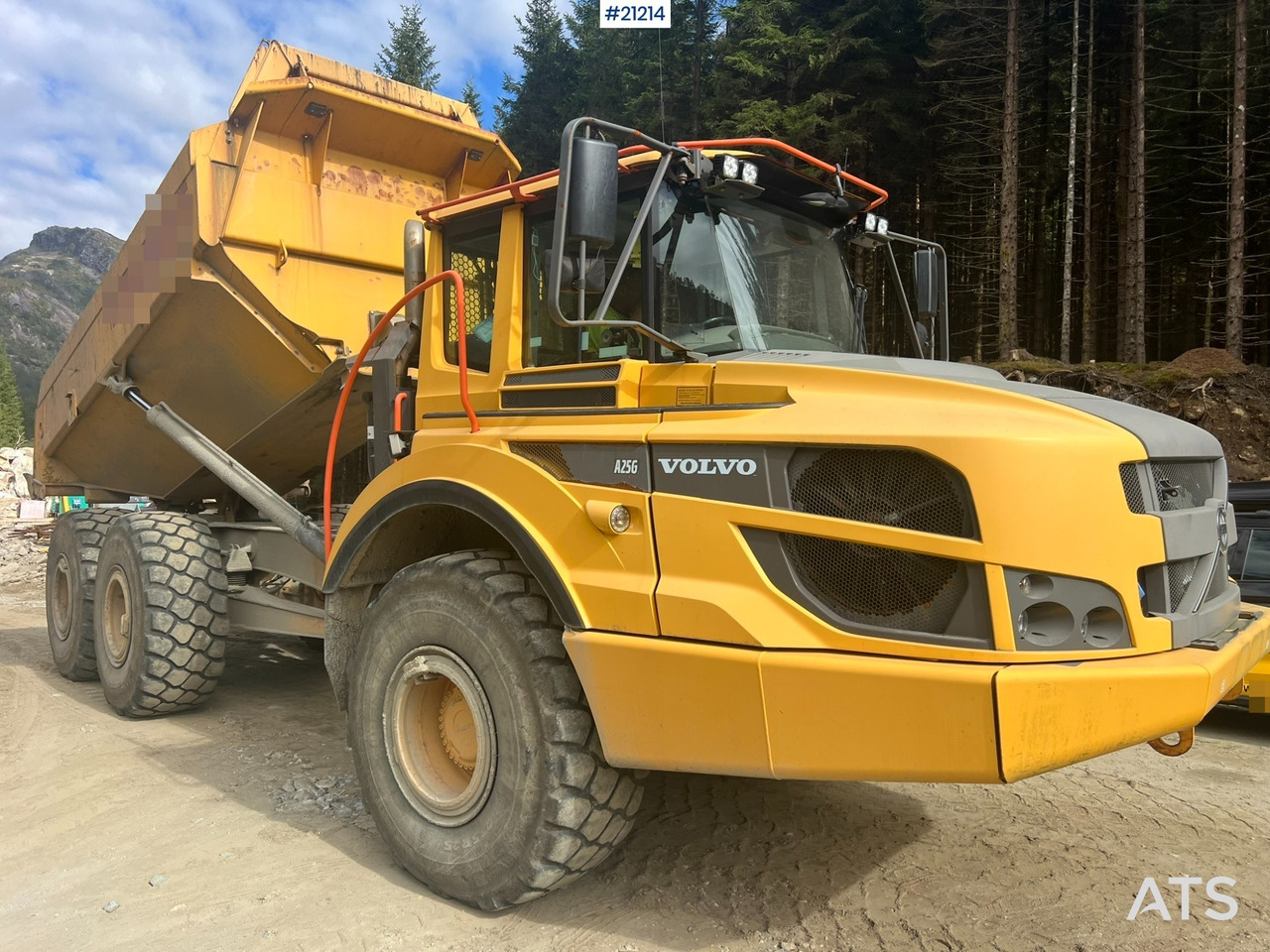 Volvo A25G - Artikulētias pašizgāzējs: foto 5 Volvo A25G - Artikulētias pašizgāzējs: foto 5