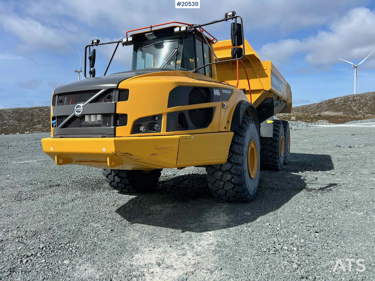 Volvo A40G - Bezceļu pašizgāzējs: foto 2 Volvo A40G - Bezceļu pašizgāzējs: foto 2