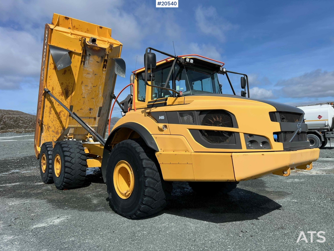 Volvo A40G - Bezceļu pašizgāzējs: foto 1 Volvo A40G - Bezceļu pašizgāzējs: foto 1