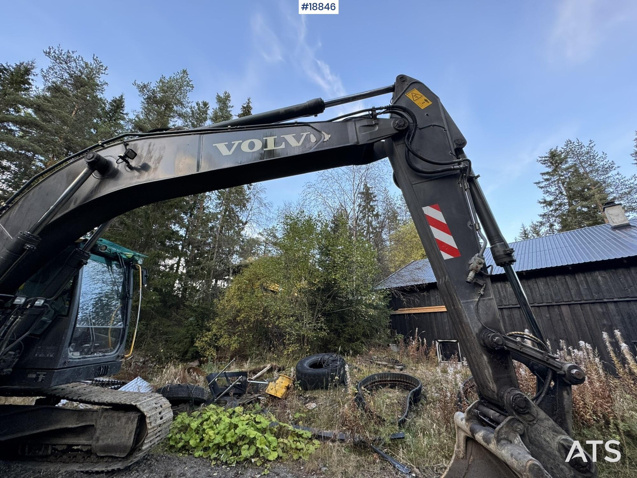 Kāpurķēžu ekskavators Volvo EC210CL: foto 8