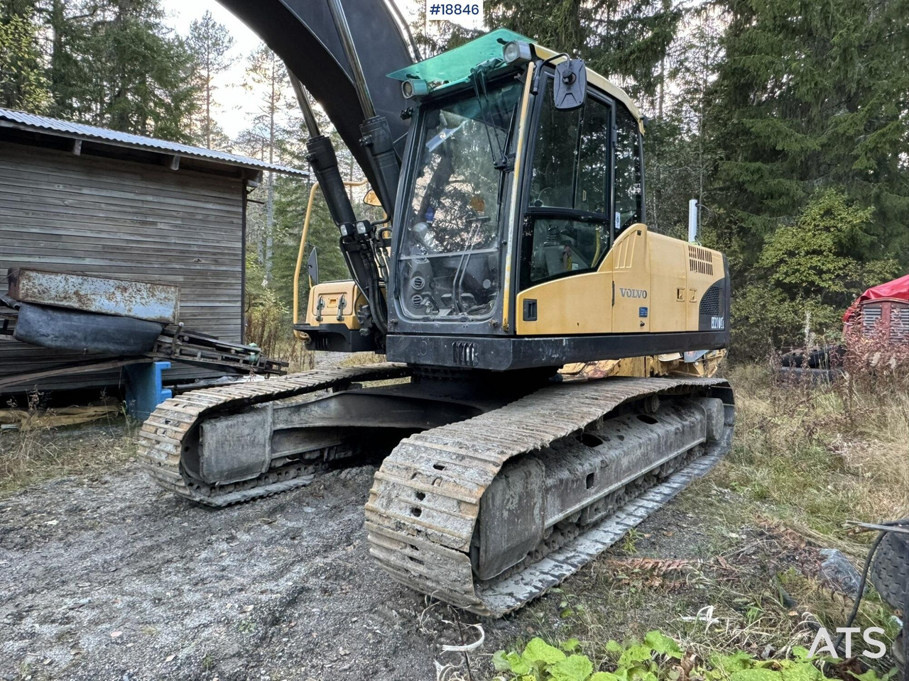 Kāpurķēžu ekskavators Volvo EC210CL: foto 7