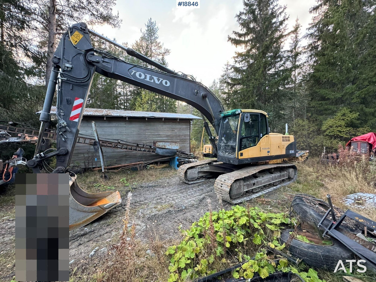 Volvo EC210CL - Kāpurķēžu ekskavators: foto 5 Volvo EC210CL - Kāpurķēžu ekskavators: foto 5