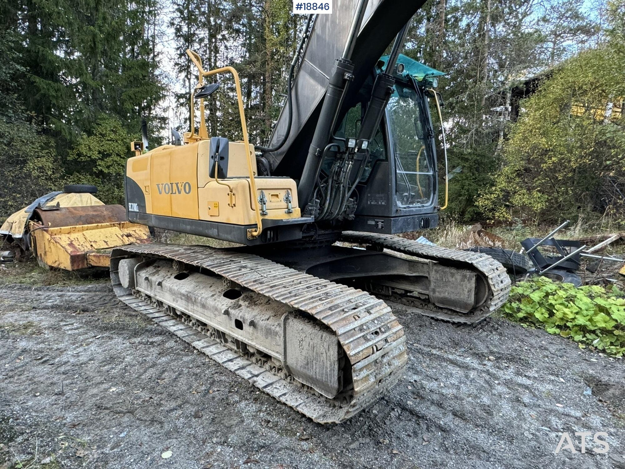 Kāpurķēžu ekskavators Volvo EC210CL: foto 44