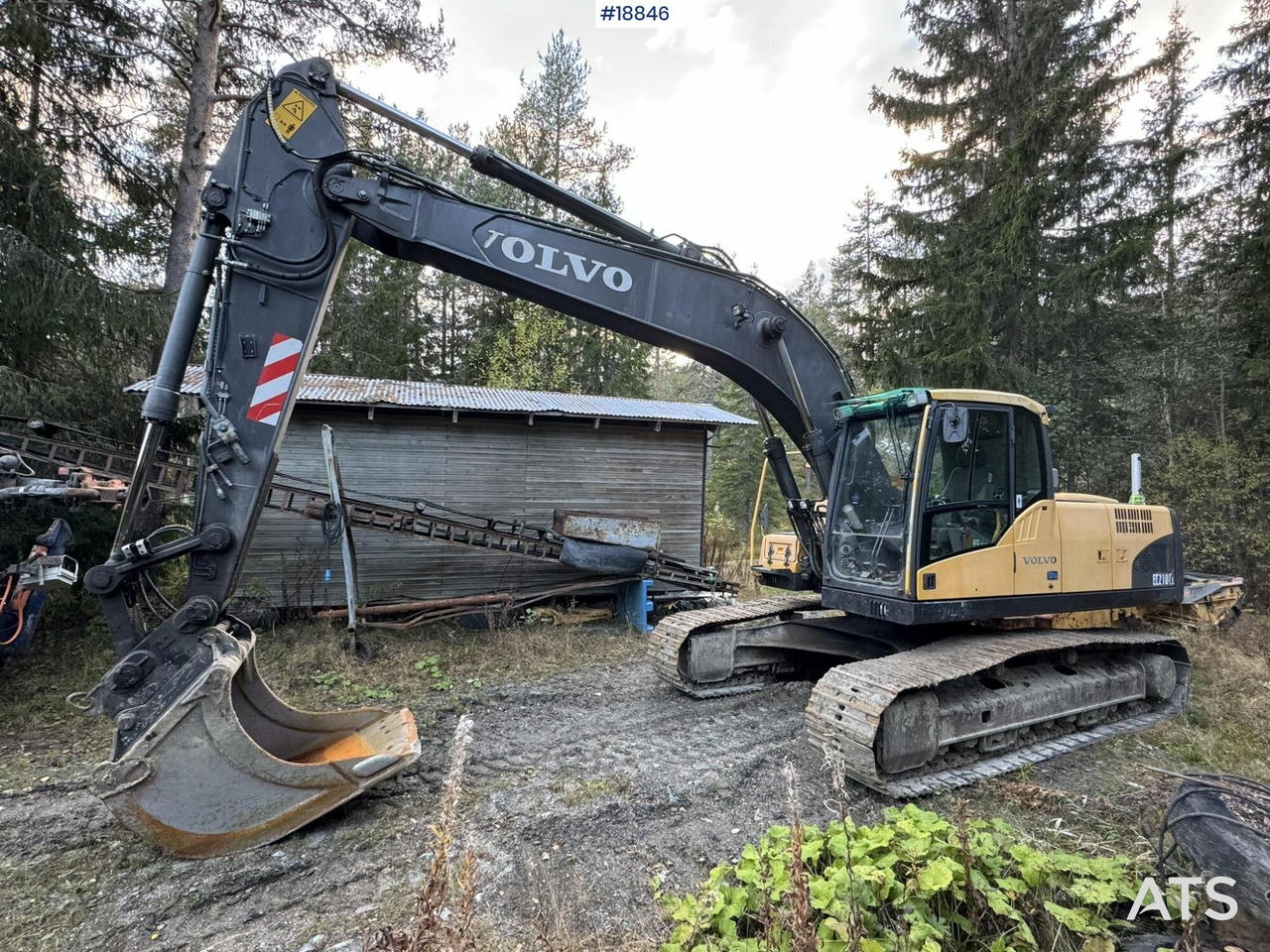 Kāpurķēžu ekskavators Volvo EC210CL: foto 6