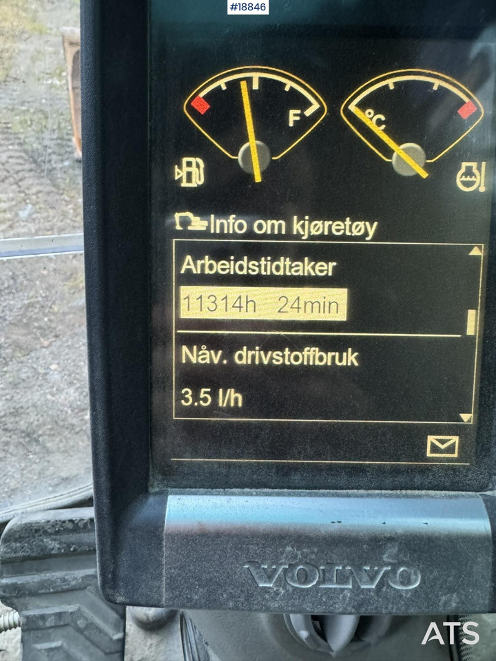 Kāpurķēžu ekskavators Volvo EC210CL: foto 23