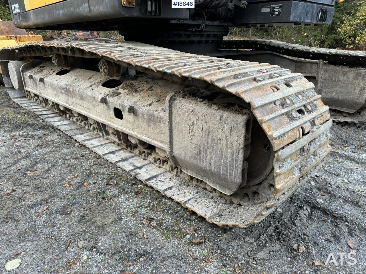 Kāpurķēžu ekskavators Volvo EC210CL: foto 42