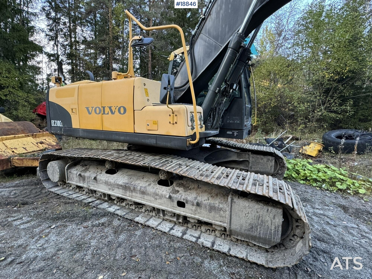 Kāpurķēžu ekskavators Volvo EC210CL: foto 43