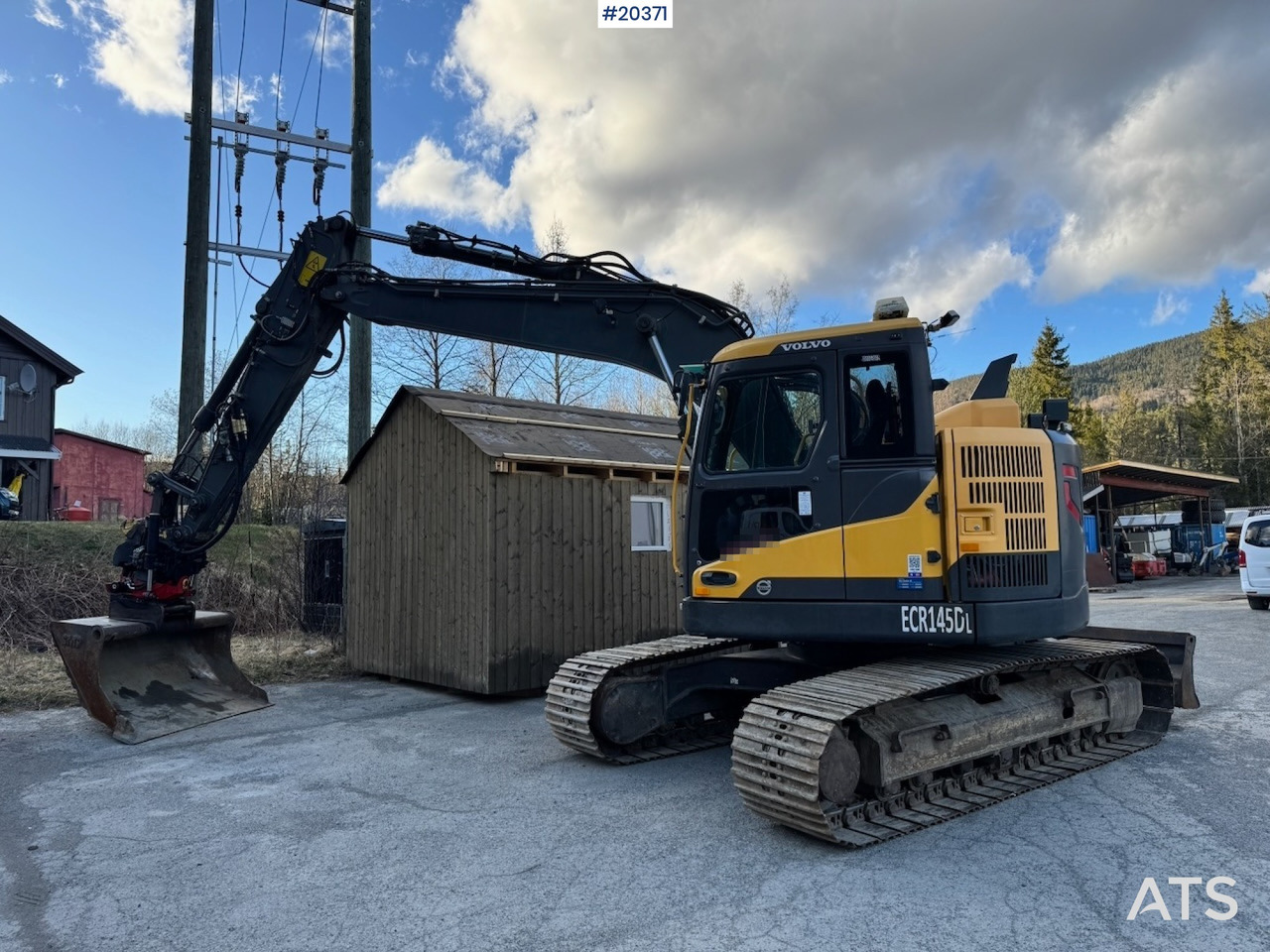 Volvo ECR145DL - Ekskavators: foto 1 Volvo ECR145DL - Ekskavators: foto 1
