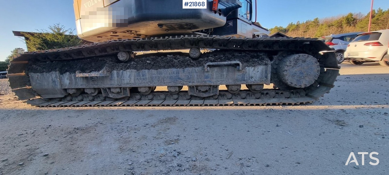 Ekskavators Volvo ECR235 EL gravemaskin m/ graveskuffe, pusseskuffe, rototilt og gps: foto 23