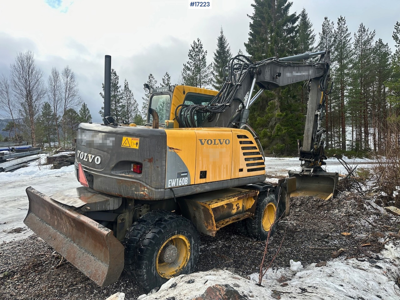 Volvo EW160B - Ekskavators: foto 5 Volvo EW160B - Ekskavators: foto 5