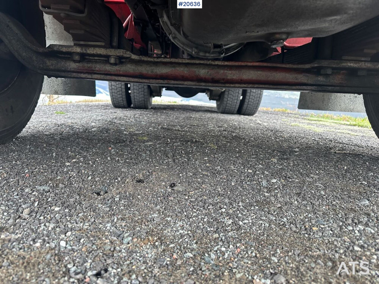 Bortu kravas automašīna/ Platforma, Kravas auto ar manipulatoru Volvo F89 46: foto 13