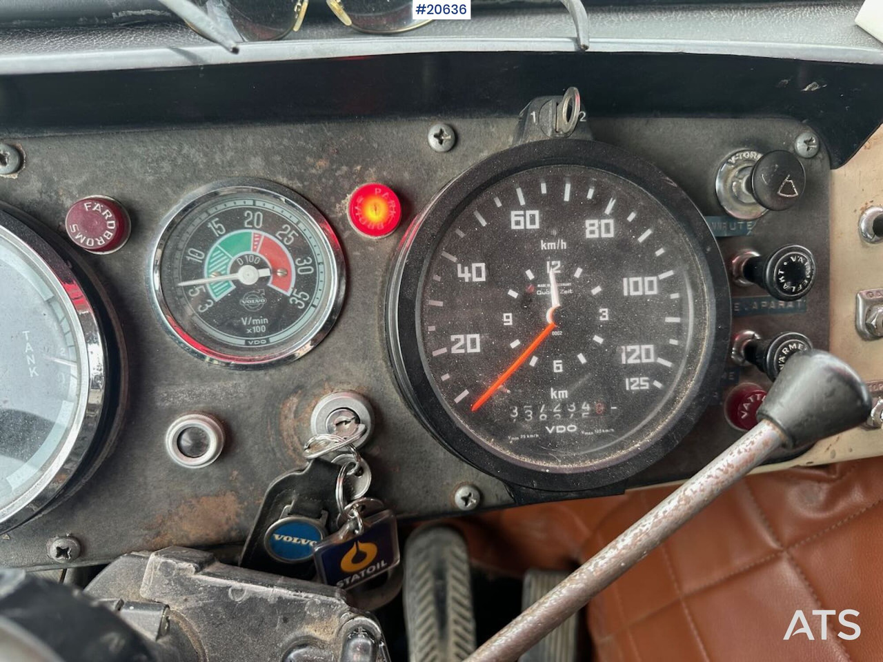 Bortu kravas automašīna/ Platforma, Kravas auto ar manipulatoru Volvo F89 46: foto 41