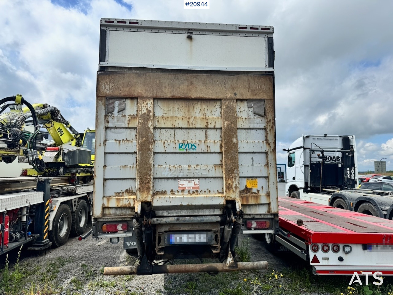 Volvo FE280 - Kravas automašīna ar slēgto virsbūvi: foto 5 Volvo FE280 - Kravas automašīna ar slēgto virsbūvi: foto 5
