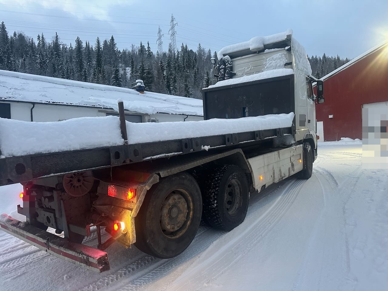 Pacēlājs ar āķi Volvo FH12 brøyterigget krokbil m/ danskerumpe og flak. SE VIDEO: foto 5 Pacēlājs ar āķi Volvo FH12 brøyterigget krokbil m/ danskerumpe og flak. SE VIDEO: foto 5