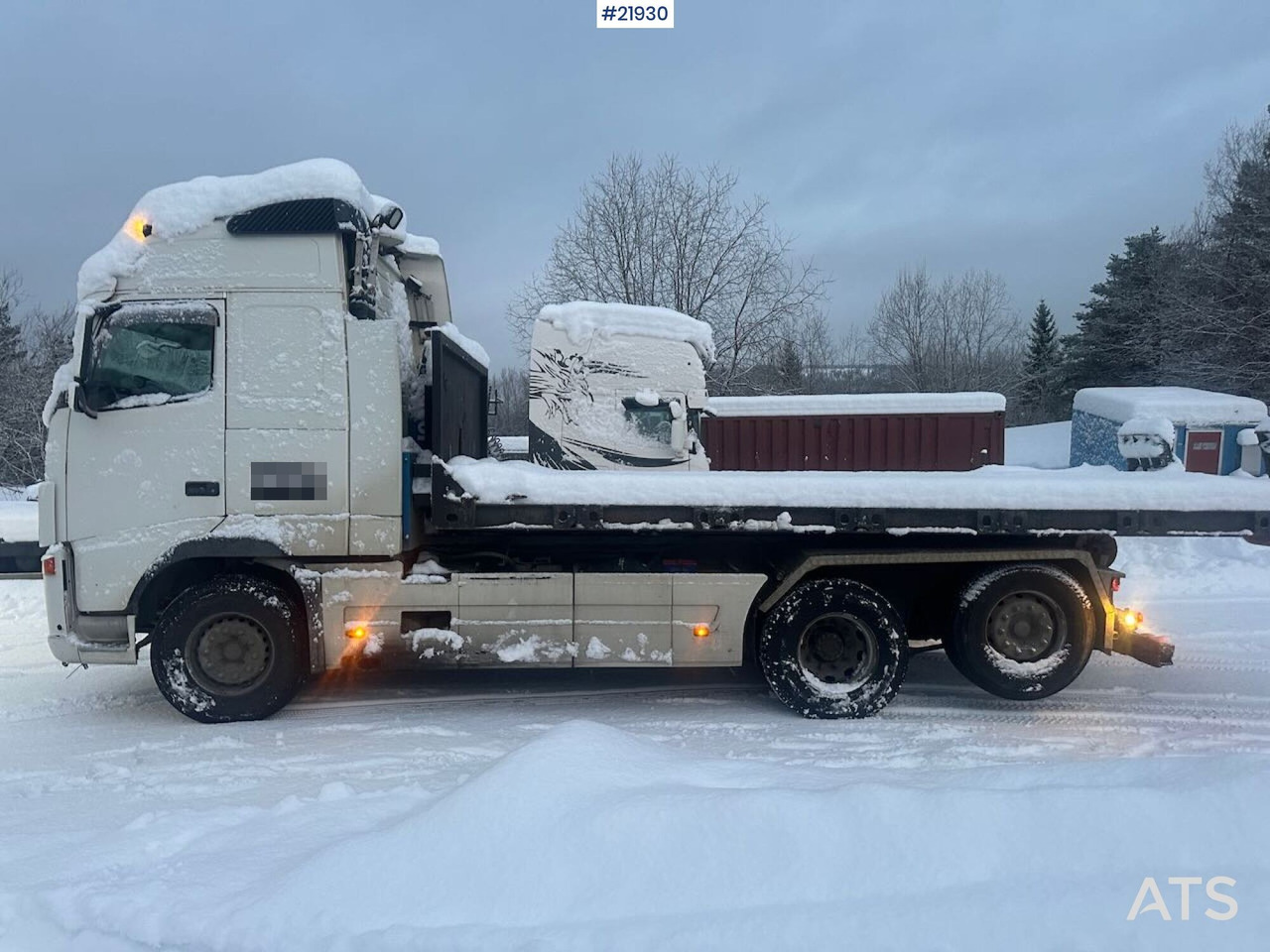 Pacēlājs ar āķi Volvo FH12 brøyterigget krokbil m/ danskerumpe og flak. SE VIDEO: foto 8 Pacēlājs ar āķi Volvo FH12 brøyterigget krokbil m/ danskerumpe og flak. SE VIDEO: foto 8