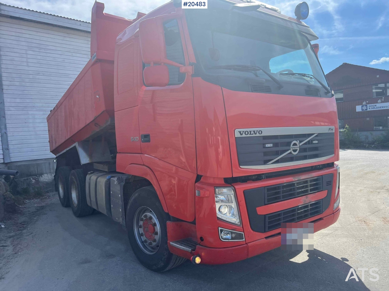 Kravas automašīna pašizgāzējs Volvo FH13 540: foto 10 Kravas automašīna pašizgāzējs Volvo FH13 540: foto 10