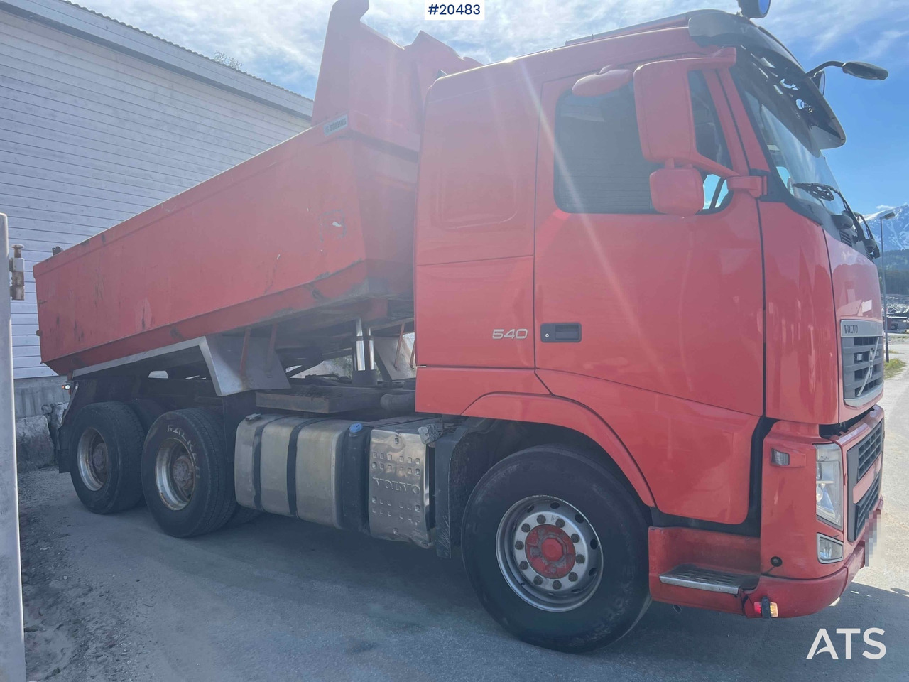 Kravas automašīna pašizgāzējs Volvo FH13 540: foto 13 Kravas automašīna pašizgāzējs Volvo FH13 540: foto 13