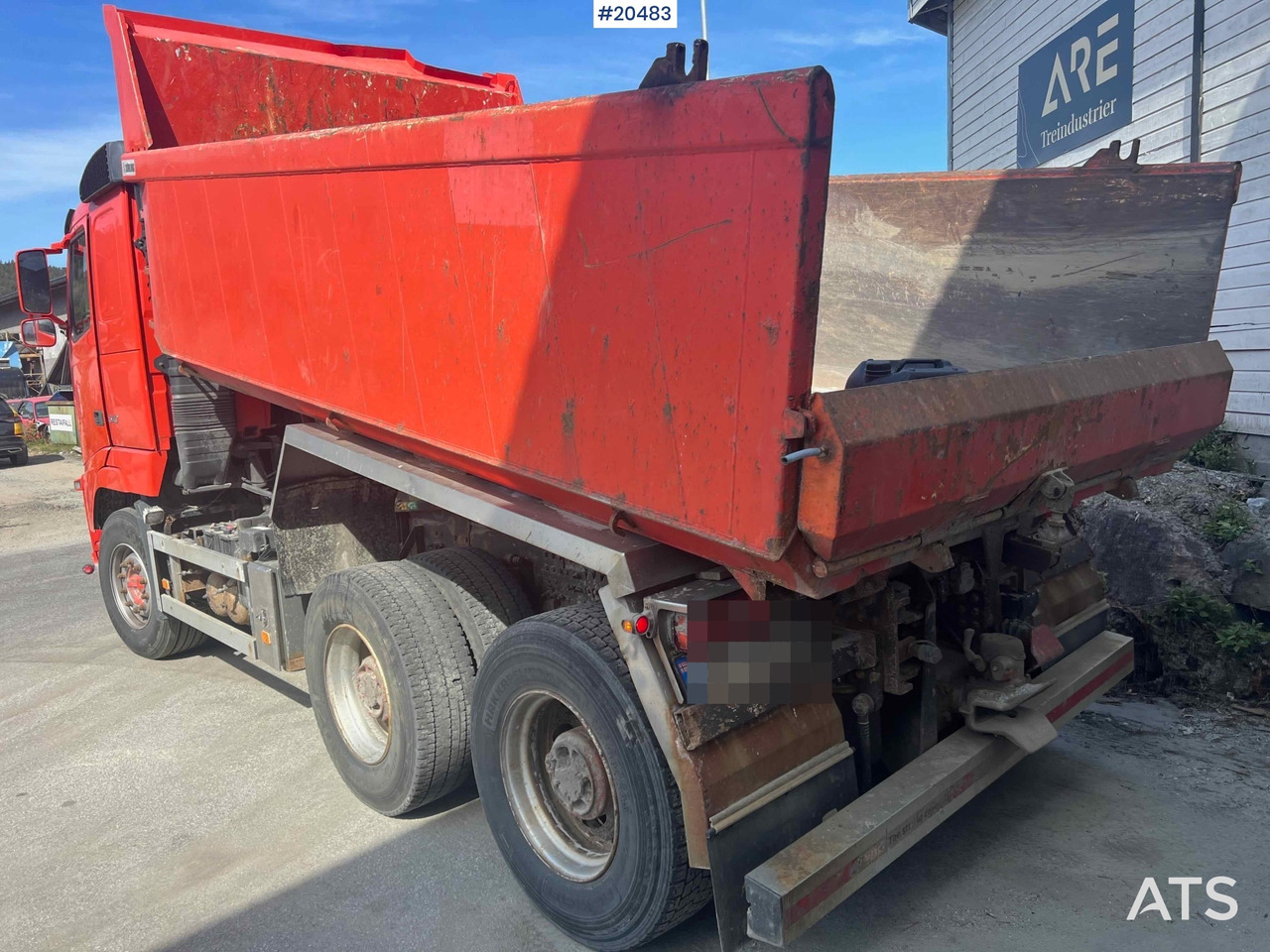 Kravas automašīna pašizgāzējs Volvo FH13 540: foto 17 Kravas automašīna pašizgāzējs Volvo FH13 540: foto 17