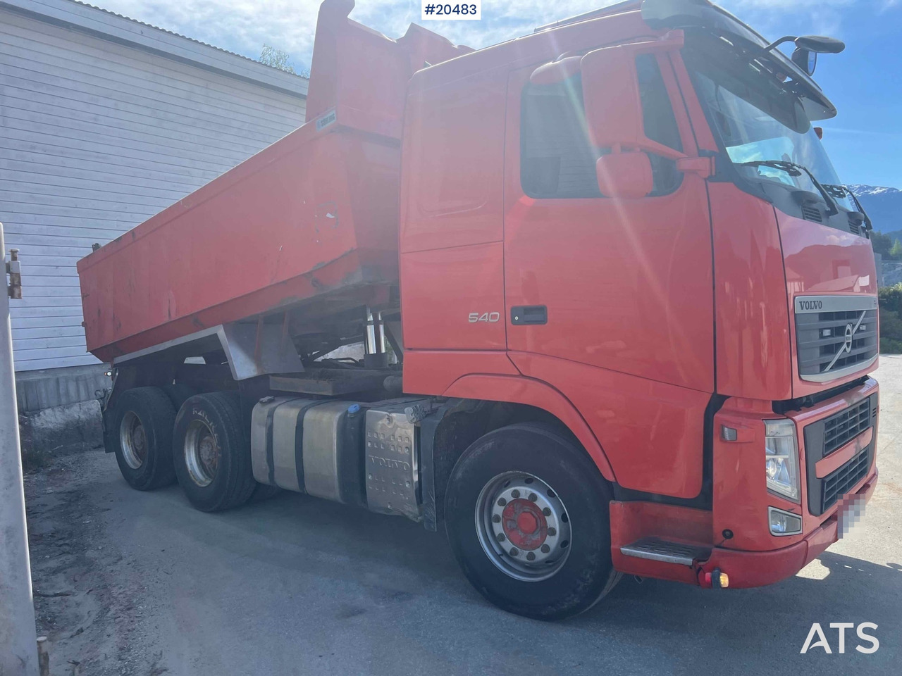 Kravas automašīna pašizgāzējs Volvo FH13 540: foto 12 Kravas automašīna pašizgāzējs Volvo FH13 540: foto 12